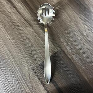 Copco Stainless Steel Slotted Spaghetti Spoon Pasta Serving Cooking Fork 18/8